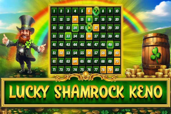 04887 lucky shamrock keno 80